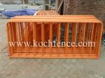 Colored Crowd Control Barricades Flexible Convenient Installation durable