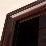 Ebony Veneer Solid Wood Internal Doors 210cm Height MDF HDF Flush Door