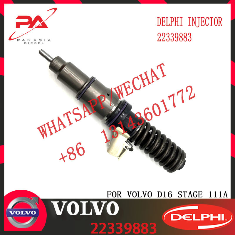 4 Pins Diesel Fuel Injecto 22339883 Common Rail Fuel Injector BEBE4D14102 For V-O-L-V D16 STAGE 111A