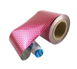 China FDA Aluminum Foil Laminated Roll Film 0.2mm 0.3mm Thick Yogurt Ice Cream packing factory
