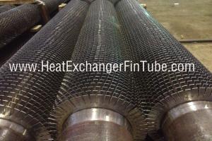 China OD 4'' X SCH80 Welded Serrated Fin tube ， SA335 P11 / P22 / P91 factory