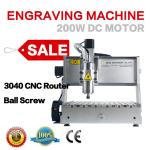 Best selling mini deaktop cnc router 4axis 3040 for hobby homemade price of hot