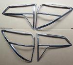 Custom Chrome Headlight Bezels , HONDA HR-V 2014 VEZEL Tail Lamp Chrome Rim