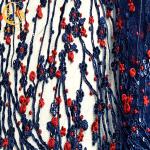 Multicolor Bridal High Quality African Lace Fabric Glitter Embroidery Sequin