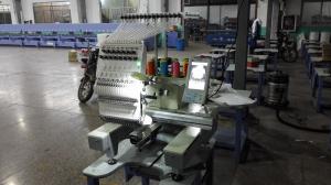 China Touch Screen One Head 9 Needle Embroidery Machine For Home Business factory