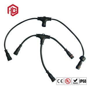 China Outdoor M19 2 Pin T Type Waterproof Connector Plug factory