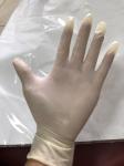 100pcs/Box Powder Free Natural Latex Examination Gloves Milk White