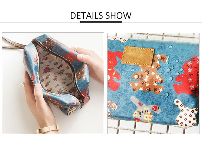 Fashion Women's Case Cute Cartoon Multi-Functional Makeup Pouch