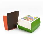 Glossy Lamination Food Snack Burger Packaging Box Eco-Friendly Fast Food
