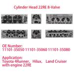 Toyota 2L 2LT 3L 5L Cylinder Heads for Crown Hiace Hilux Toyota 22RE 22RTEC