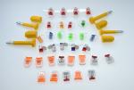high quality custom logo meter seals wire, high security plastic seal twist tite