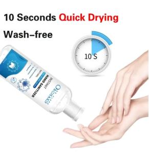 China Antibacterial Hand Gel Travel Size 99.9% Sterilization Rate For Cross Infection Prevention factory