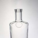 Tequila Industrial Beverage Clear Flint Glass Bottle with Wood Cork 700ml 500ml