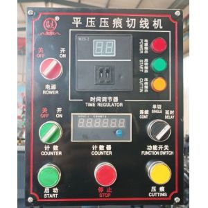 2000*2500*1930mm Semi-automatic Creasing and Die Cutting Machine for Benefit