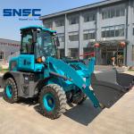 42KW 4 Wheel Drive Mini 1.6 Ton Wheel Loader for Agricultural Dimension 5020mm