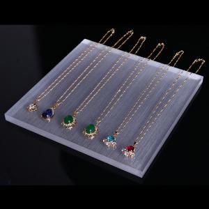 China Good Brightness Acrylic Display Holders , Acrylic Display Blocks 3-5mm Thickness factory