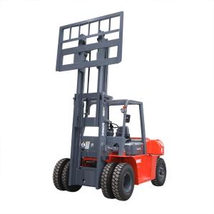 China Automatic 5.0 Ton Electric Powered Forklift High Efficiency OEM ISO9001 factory