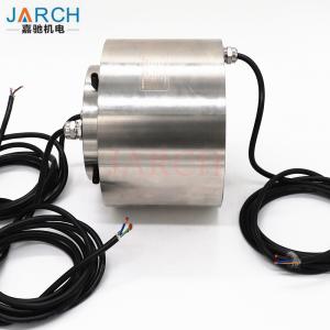 China Protection Class IP66 Lead Free Explosion Proof Slip Ring Flange Mounting 4~16 Circuits factory