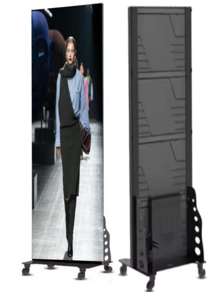 COB LED Poster Display with Pixel Failure <0.0003 Contrast Ratio 1000:1 and IP31