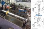 Excavator Hydraulic Breaker Spare Parts Power Cell Cylinder Through Bolt Kit