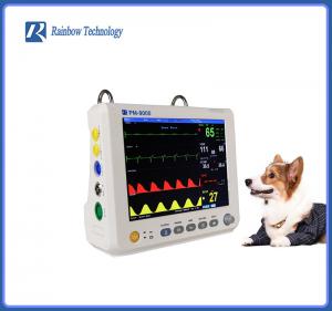 China Medical Instruments Veterinary Patient Monitor With Audible / Visible Alarm on sale