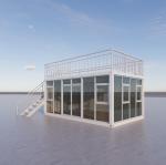 BOX SPACE 40 Foot Container Homes, Shipping Container Prefab, Prefabricated