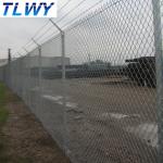 BWG18-BWG7 Colored Chain Link Fencing Panels 1x50m 1.2x50m