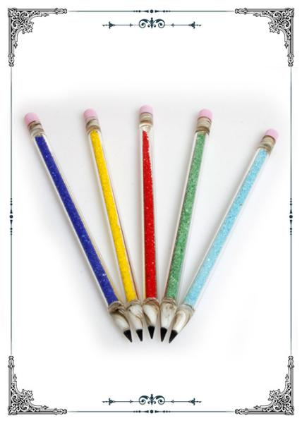 6.5 Inches Colorful Pen Tool For Smoking Water Pipes Accessories Oil Rig Dab