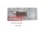IP67 Black Metal Industrial Keyboard Vandal Proof Panel Mount