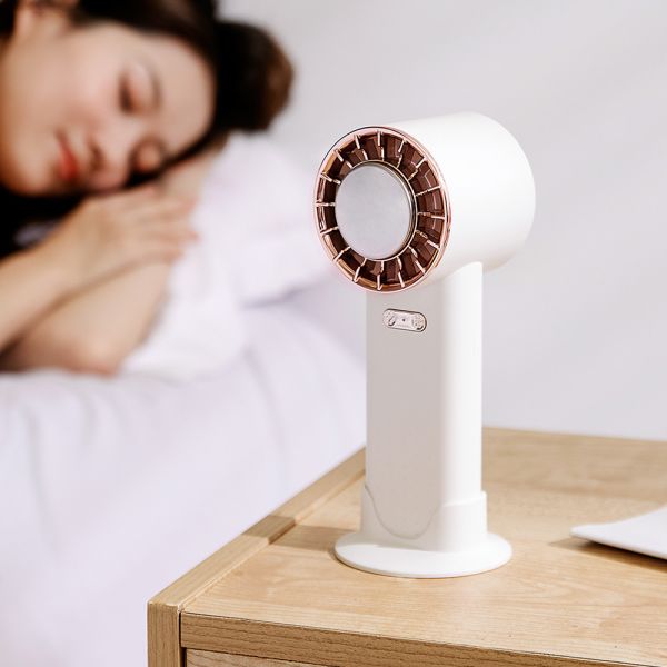 China Portable Mini Rechargeable Cooling Cold Handheld Fan factory