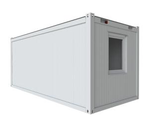 China Weather Resistant Flat Pack Container House Customized With Q235 / Q345 Light Steel Frame factory