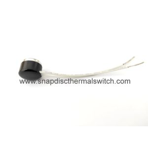 250V 16A Waterproof Solder Wire Snap Switch Thermostat With Bimetal Disc