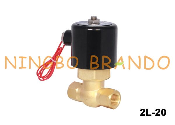 UNI-D Type US-20 2L-20 3/4" Hot Water Steam Brass Solenoid Valve AC110V AC220V