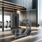 Commercial Gym Equipment Low Row Strength Training Machine Pin Loaded