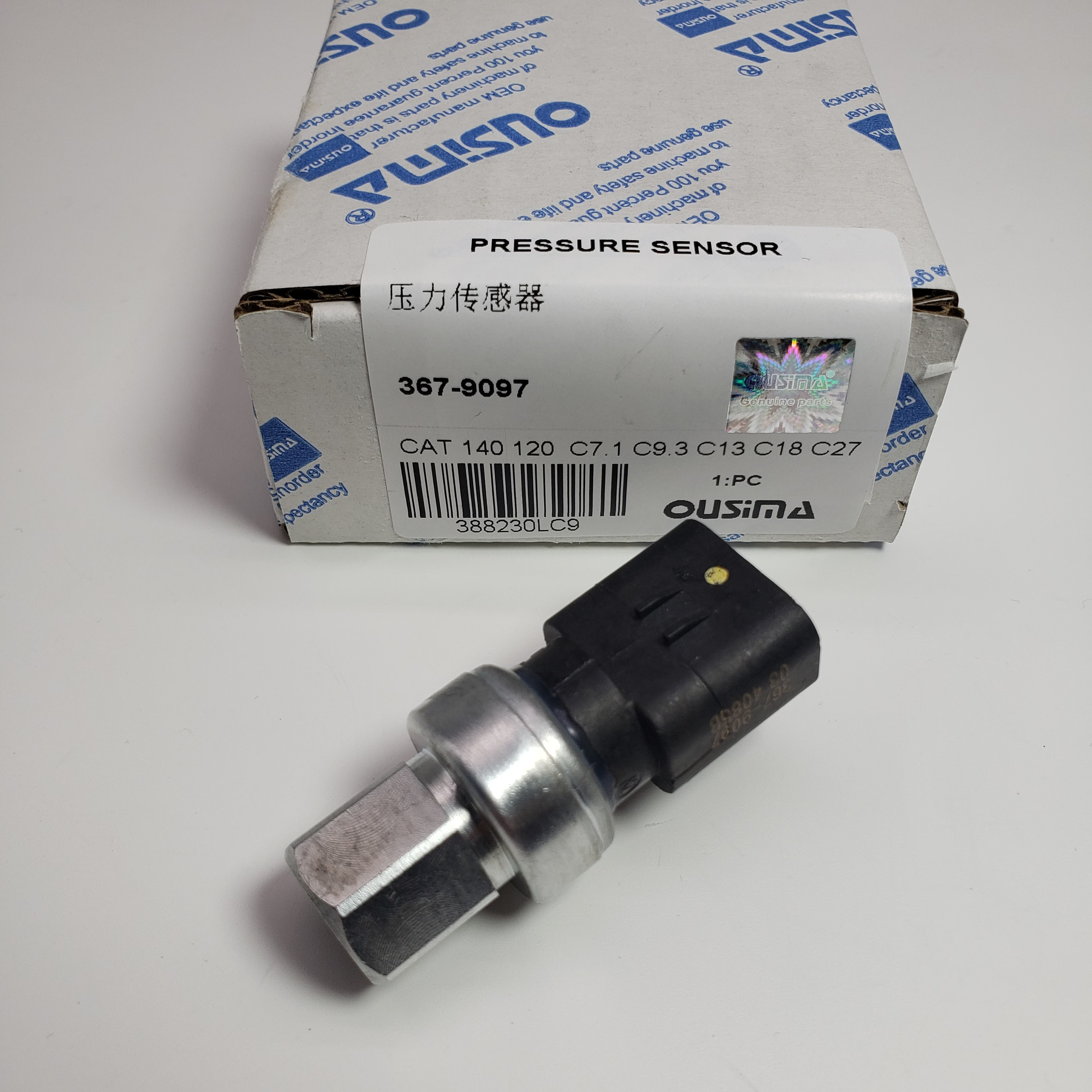 Pressure Sensor 367-9097 For CAT 140 120 R1700 745 740E MD6250