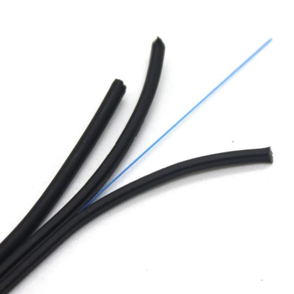 China Single Mode 1 core 2 Core FTTH Drop Cable G657A LSZH Outdoor Fiber Optic factory