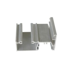 Smoothness Construction Aluminum Profile Customized Powder Spray Coated