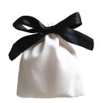 10x12cm Velvet Fabric Drawstring Gift Bags For Jewelry Woven Label