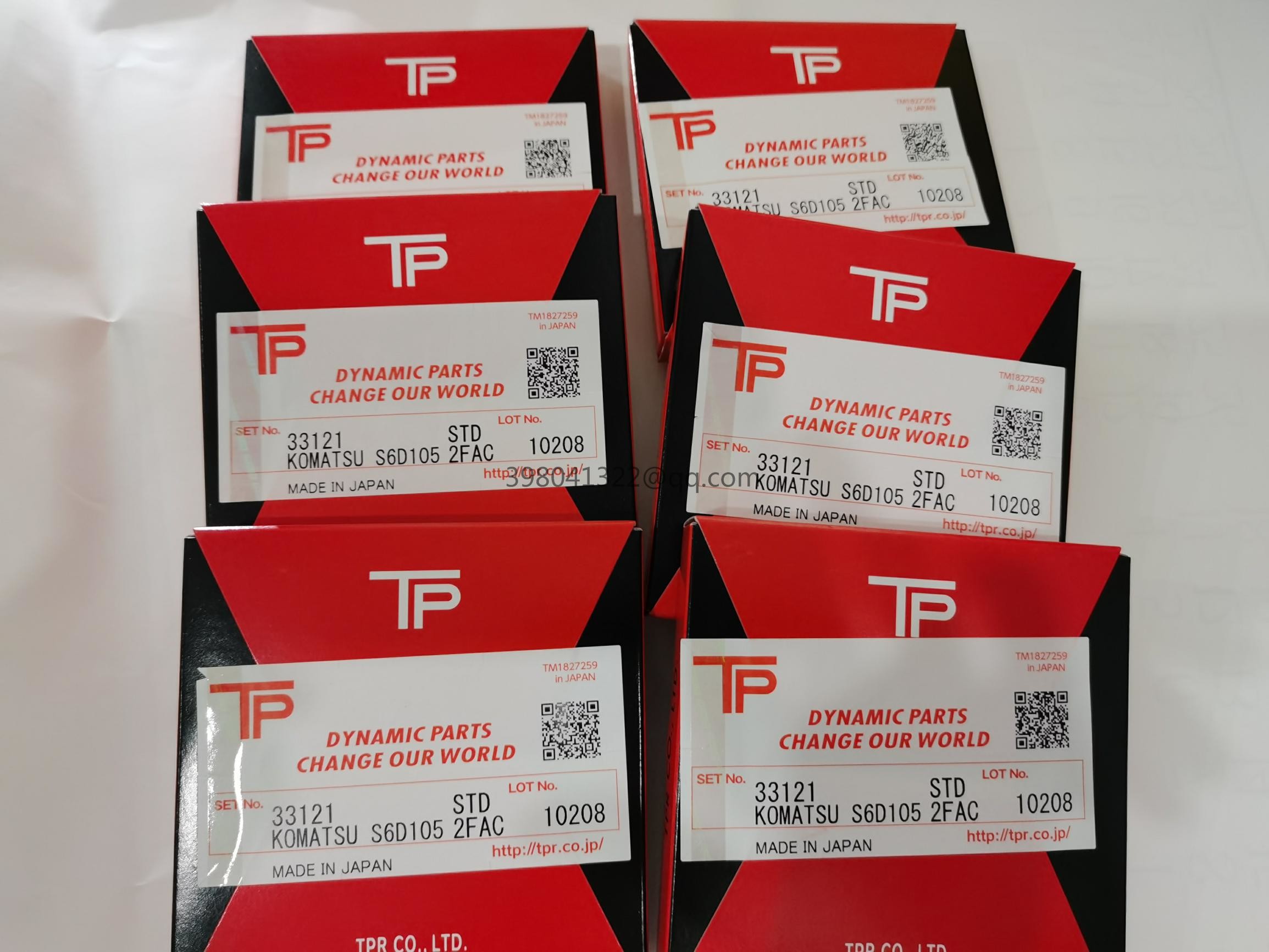 TP 33121 Engine Piston Ring Set 6D105-3 PC200-3