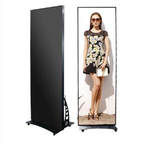 China Full Color LED Poster Display 800w/Sqm Illuminated Poster Display 1400cd/Sqm factory