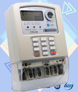 China Load Switch Single Phase Electric Meter , Prepayment Electricity Meters factory