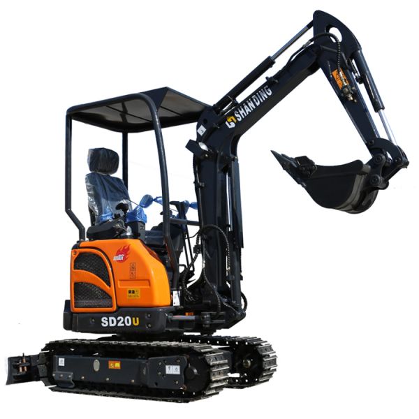 2.0 Ton Small Hydraulic Crawler Excavator Digger With High Digging Depth