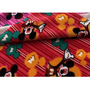 Printed 4 Way Stretch Polyester Spandex Velboa Minky Plush Fabric