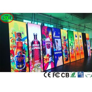 China P2 P2.5 1200cd/sqm 122880pixels LED Poster Screen SMD2121 on sale