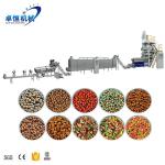 Agricultural Animal Food Twin Screw Extruder Production Line Fish Feed Pellet