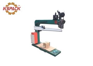 China Manual Cardboard Carton Box Stitching Forming Stapler Machine factory