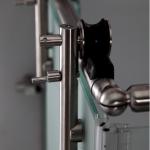 Indoor Portable Frost Tempered Glass Sliding Door Whole Shower Glass Room OEM