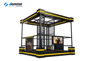 China Standing VR Shooting Simulator Platform 24 Inch LED Screen For Amusement Park factory