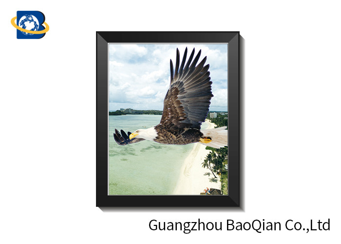 0.76mm Thickness 3D Lenticular Poster For Holiday Decoration And Gift