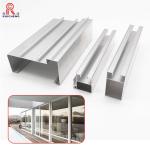 ODM Aluminum Window Frame Extrusion Profiles , Slim Profile Aluminium Windows